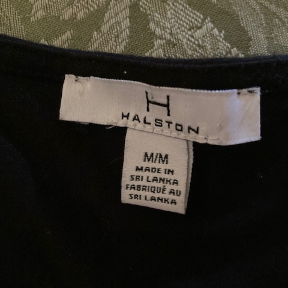Halston Special Occasion Black Dress - Picture 7 of 9